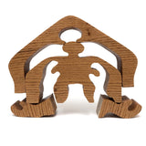 Hands on Nude, 1988 Folk Art Puzzle from Iowa Farmer to His Second Cousin Lillian!