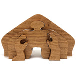 Hands on Nude, 1988 Folk Art Puzzle from Iowa Farmer to His Second Cousin Lillian!