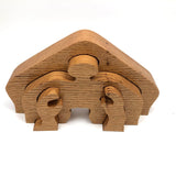 Hands on Nude, 1988 Folk Art Puzzle from Iowa Farmer to His Second Cousin Lillian!