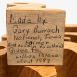 Hands on Nude, 1988 Folk Art Puzzle from Iowa Farmer to His Second Cousin Lillian!