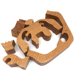 Hands on Nude, 1988 Folk Art Puzzle from Iowa Farmer to His Second Cousin Lillian!