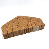 Hands on Nude, 1988 Folk Art Puzzle from Iowa Farmer to His Second Cousin Lillian!