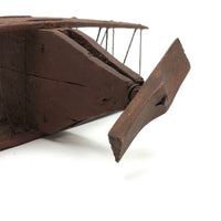 Sweet Old Scratch Made Wooden Biplane