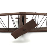 Sweet Old Scratch Made Wooden Biplane