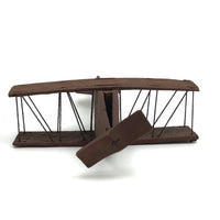 Sweet Old Scratch Made Wooden Biplane