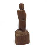 Abstracted Figure(s), Modernist Mid Century Carved Sculpture