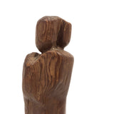 Abstracted Figure(s), Modernist Mid Century Carved Sculpture