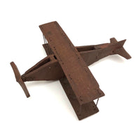 Sweet Old Scratch Made Wooden Biplane