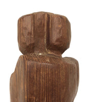 Abstracted Figure(s), Modernist Mid Century Carved Sculpture