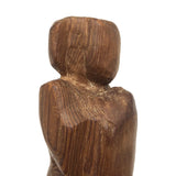 Abstracted Figure(s), Modernist Mid Century Carved Sculpture