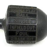 Scarce and Very Cool 1920s Walter Johnson Baseball Game Spinner/Teetotem