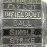 Scarce and Very Cool 1920s Walter Johnson Baseball Game Spinner/Teetotem