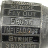 Scarce and Very Cool 1920s Walter Johnson Baseball Game Spinner/Teetotem