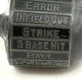 Scarce and Very Cool 1920s Walter Johnson Baseball Game Spinner/Teetotem