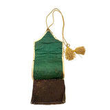 Lovely 19th Century Bargello Needlework Sewing Pouch with Needlebook and Pin Cushion