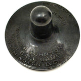 Scarce and Very Cool 1920s Walter Johnson Baseball Game Spinner/Teetotem