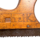 G. Goffsehalk's Wonderful Handmade Stair / Kerfing Saw (with Excellent Corrected E)