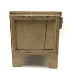 Charming Old Folk Art Tabletop Chest With Great Lines (Missing Some Drawers, Who Cares?)
