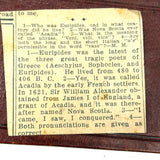 Lap Desk and Contents (Including Marvelous Notebook Drawings) of Nettie Hathaway, 1876-1902