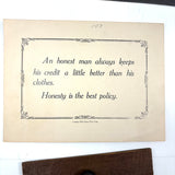 Lap Desk and Contents (Including Marvelous Notebook Drawings) of Nettie Hathaway, 1876-1902