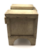 Charming Old Folk Art Tabletop Chest With Great Lines (Missing Some Drawers, Who Cares?)