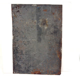 Assumption of the Virgin, Beautiful Antique Folk Art Retablo on Tin