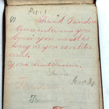 Lap Desk and Contents (Including Marvelous Notebook Drawings) of Nettie Hathaway, 1876-1902