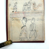 Lap Desk and Contents (Including Marvelous Notebook Drawings) of Nettie Hathaway, 1876-1902