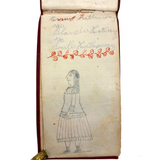 Lap Desk and Contents (Including Marvelous Notebook Drawings) of Nettie Hathaway, 1876-1902