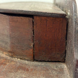 Shaker-esque 19th Century Folk Art Cigar Box Wood Spice or Sewing Box with Two Drawers