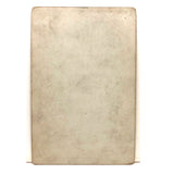 Winsome Antique Cabinet Card with Hand-tinted Flowers