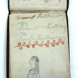 Lap Desk and Contents (Including Marvelous Notebook Drawings) of Nettie Hathaway, 1876-1902