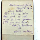 Lap Desk and Contents (Including Marvelous Notebook Drawings) of Nettie Hathaway, 1876-1902