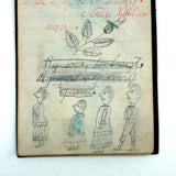 Lap Desk and Contents (Including Marvelous Notebook Drawings) of Nettie Hathaway, 1876-1902