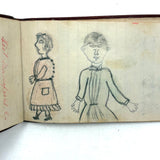 Lap Desk and Contents (Including Marvelous Notebook Drawings) of Nettie Hathaway, 1876-1902