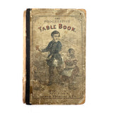 Robinson's Progressive Table Book, 1862, with Wonderful Hand-colored