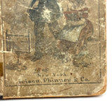 Robinson's Progressive Table Book, 1862, with Wonderful Hand-colored