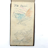 Lap Desk and Contents (Including Marvelous Notebook Drawings) of Nettie Hathaway, 1876-1902