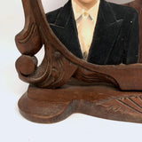 C. 1940s-50s Mexican Folk Art Fotocultura: Three Men in Hats and Suits