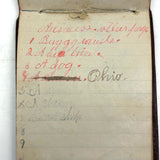 Lap Desk and Contents (Including Marvelous Notebook Drawings) of Nettie Hathaway, 1876-1902