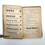 Robinson's Progressive Table Book, 1862, with Wonderful Hand-colored