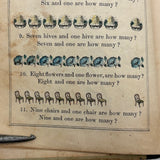 Robinson's Progressive Table Book, 1862, with Wonderful Hand-colored