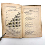 Robinson's Progressive Table Book, 1862, with Wonderful Hand-colored