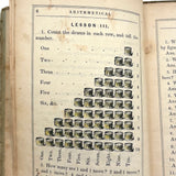 Robinson's Progressive Table Book, 1862, with Wonderful Hand-colored