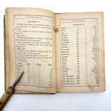 Robinson's Progressive Table Book, 1862, with Wonderful Hand-colored