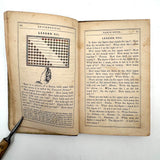 Robinson's Progressive Table Book, 1862, with Wonderful Hand-colored