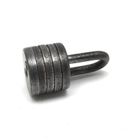 A Puzzle to Solve: Antique G & J Gem NY Lock Co. Barrel Lock with Numbered Disks
