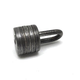 A Puzzle to Solve: Antique G & J Gem NY Lock Co. Barrel Lock with Numbered Disks