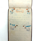 Lap Desk and Contents (Including Marvelous Notebook Drawings) of Nettie Hathaway, 1876-1902