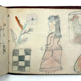 Lap Desk and Contents (Including Marvelous Notebook Drawings) of Nettie Hathaway, 1876-1902